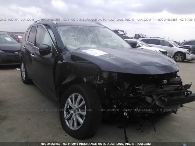 JN8AT2MV4JW304190 - 2018 NISSAN ROGUE S/SL/SV BLACK photo 1