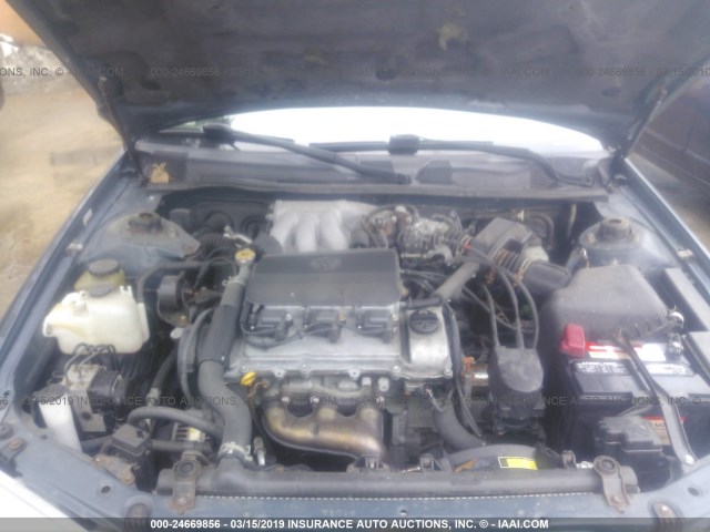 4T1BF22K21U968074 - 2001 TOYOTA CAMRY LE/XLE BLUE photo 10