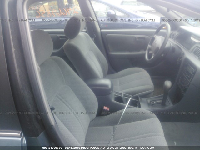 4T1BF22K21U968074 - 2001 TOYOTA CAMRY LE/XLE BLUE photo 5