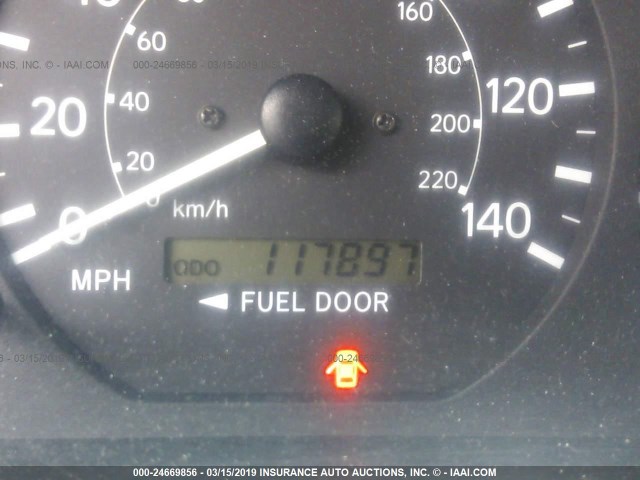 4T1BF22K21U968074 - 2001 TOYOTA CAMRY LE/XLE BLUE photo 7