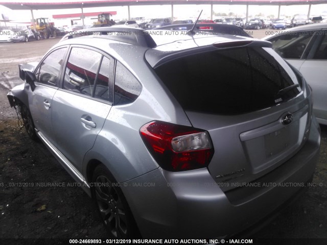 JF1GPAL69D2811165 - 2013 SUBARU IMPREZA SPORT PREMIUM GRAY photo 3