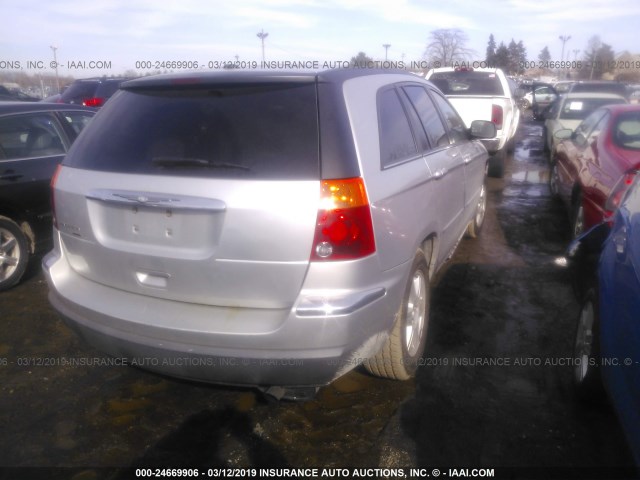2A4GM68436R902387 - 2006 CHRYSLER PACIFICA TOURING SILVER photo 4