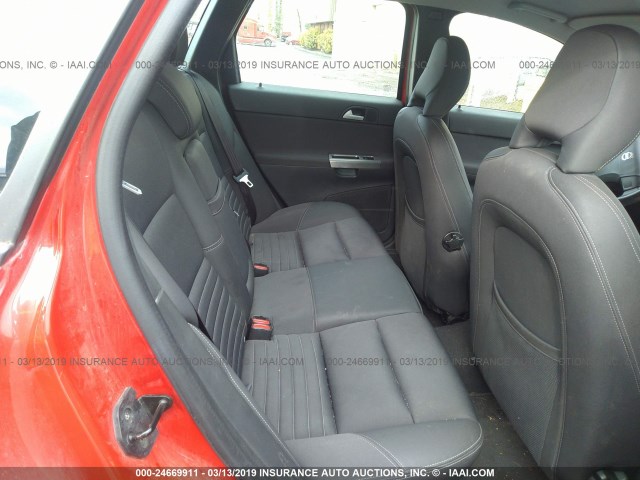 YV1MW382052064665 - 2005 VOLVO V50 2.4I RED photo 8