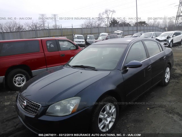 1N4AL11D35C298414 - 2005 NISSAN ALTIMA S/SL Dark Blue photo 2