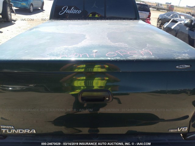 5TBRT34123S397112 - 2003 TOYOTA TUNDRA ACCESS CAB SR5 GREEN photo 8