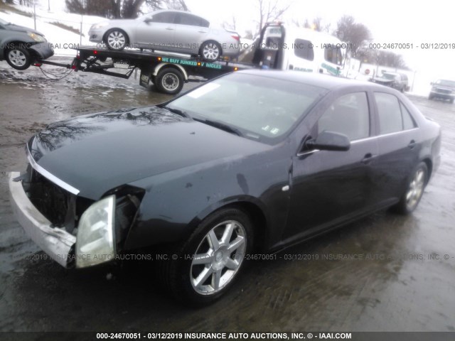 1G6DC67A250134433 - 2005 CADILLAC STS GRAY photo 2