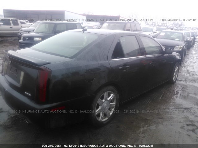1G6DC67A250134433 - 2005 CADILLAC STS GRAY photo 4