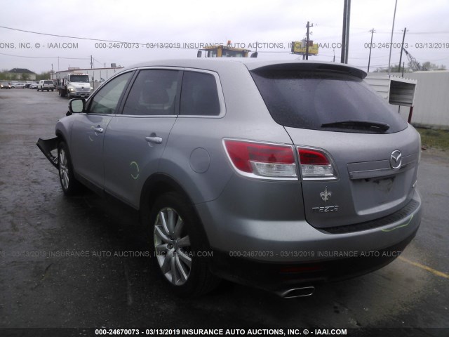 JM3TB28AX80142164 - 2008 MAZDA CX-9 SILVER photo 3