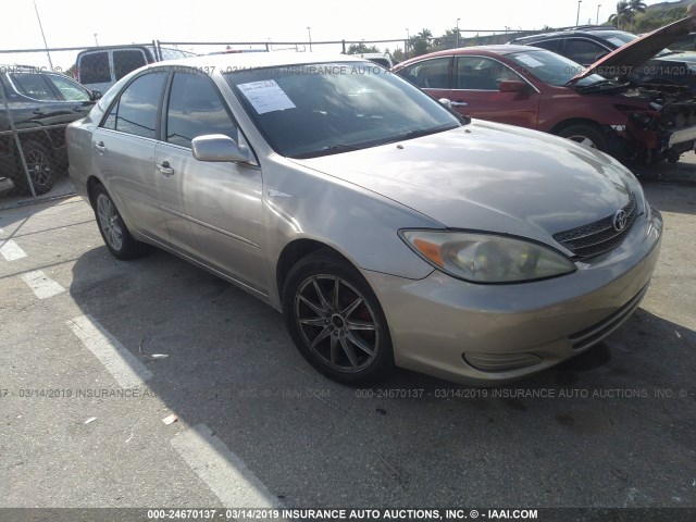 4T1BE32K34U363624 - 2004 TOYOTA CAMRY LE/XLE/SE TAN photo 1