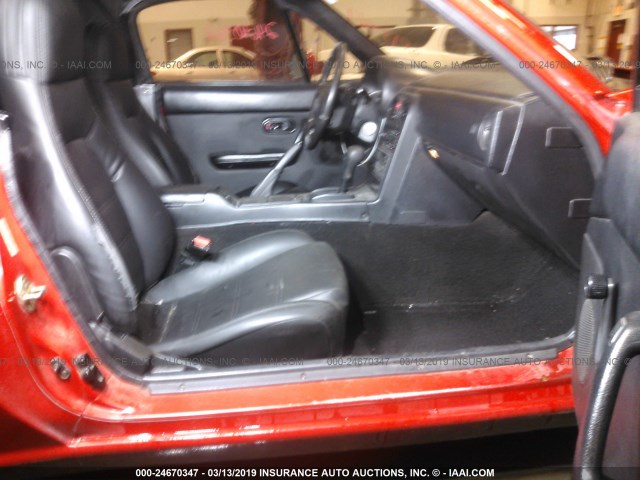 JM1NA3517N1323582 - 1992 MAZDA MX-5 MIATA RED photo 5