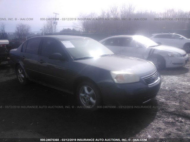 1G1ZS58N67F164934 - 2007 CHEVROLET MALIBU LS GRAY photo 1