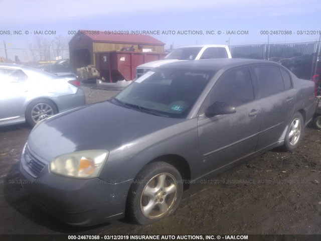 1G1ZS58N67F164934 - 2007 CHEVROLET MALIBU LS GRAY photo 2