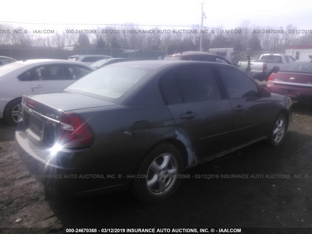 1G1ZS58N67F164934 - 2007 CHEVROLET MALIBU LS GRAY photo 4