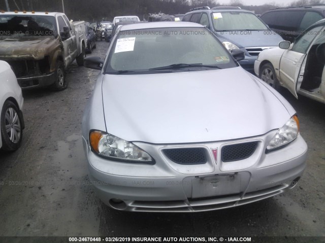 1G2NF52E23M718046 - 2003 PONTIAC GRAND AM SE1 SILVER photo 6