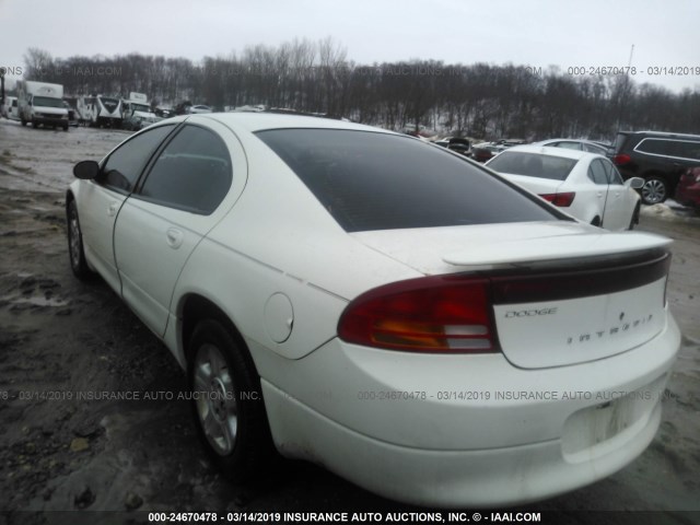 2B3HD46R04H701144 - 2004 DODGE INTREPID SE WHITE photo 3