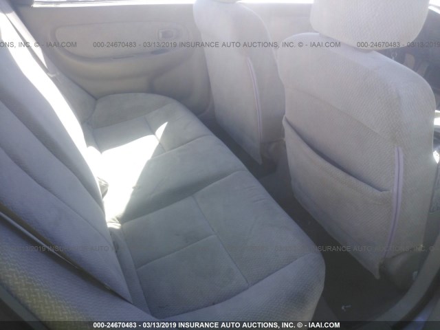 KNAFB121135250710 - 2003 KIA SPECTRA LS TAN photo 8