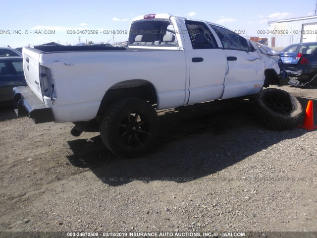 1D7KS28C37J546007 - 2007 DODGE RAM 2500 ST/SLT WHITE photo 4