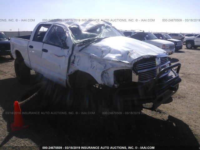 1D7KS28C37J546007 - 2007 DODGE RAM 2500 ST/SLT WHITE photo 6