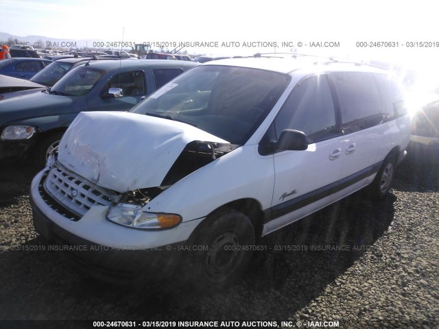2P4GP44G0XR420104 - 1999 PLYMOUTH GRAND VOYAGER SE/EXPRESSO WHITE photo 2