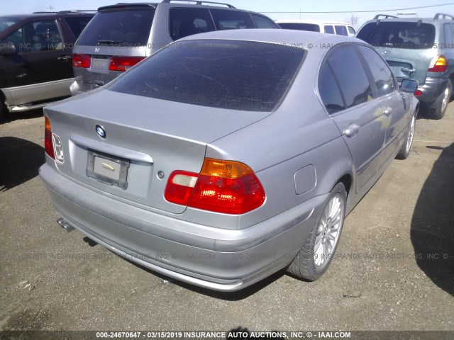 WBAAV53491JS91690 - 2001 BMW 330 I SILVER photo 4