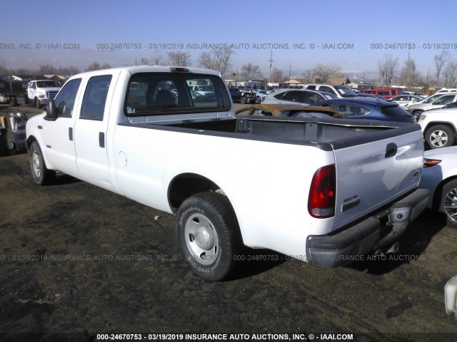 1FTWW30P86EB98359 - 2006 FORD F350 SRW SUPER DUTY WHITE photo 3