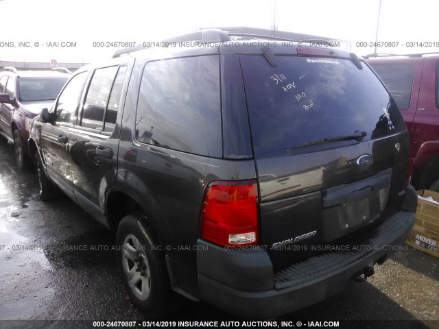 1FMZU62K45UA32913 - 2005 FORD EXPLORER XLS/XLS SPORT GRAY photo 3