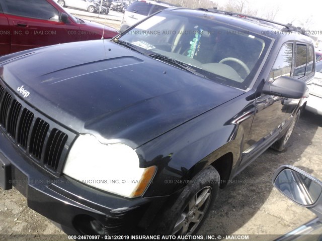 1J4GS48K56C215378 - 2006 JEEP GRAND CHEROKEE LAREDO/COLUMBIA/FREEDOM 黑色 照片 2