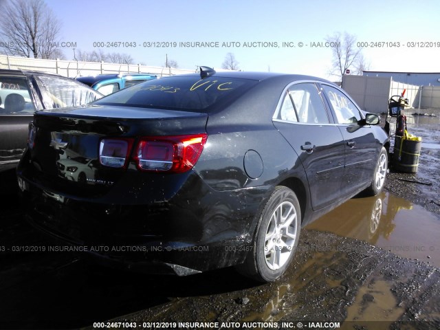 1G11C5SL8FF184506 - 2015 CHEVROLET MALIBU 1LT 黑色 照片 4