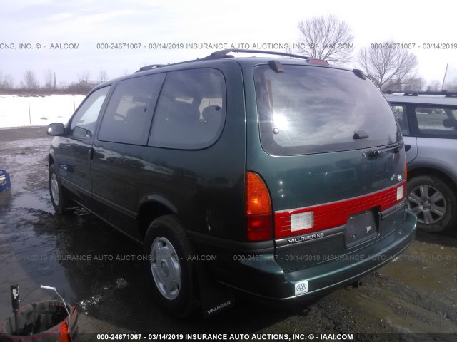 4M2DV11W3SDJ00417 - 1995 MERCURY VILLAGER GREEN photo 3