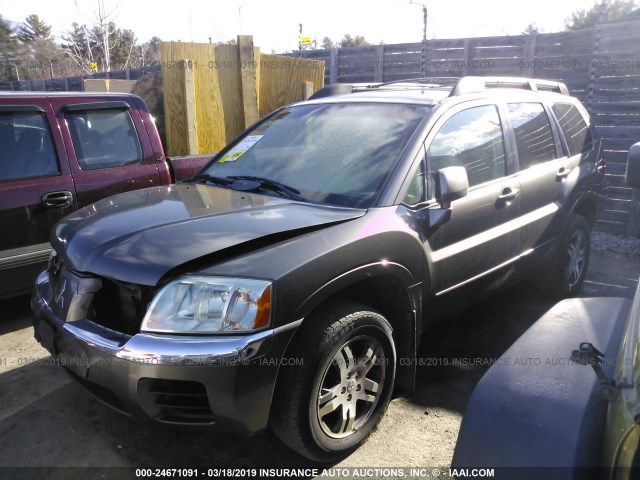 4A4MN31S54E019231 - 2004 MITSUBISHI ENDEAVOR XLS GRAY photo 2