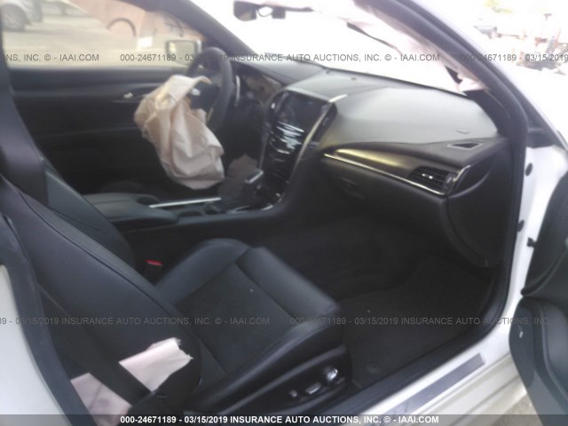 1G6AN1RY1G0100304 - 2016 CADILLAC ATS-V WHITE photo 5