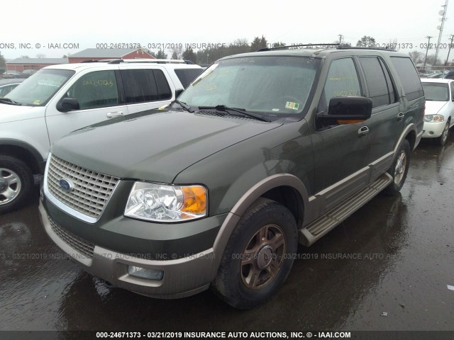 1FMFU18LX4LB31522 - 2004 FORD EXPEDITION EDDIE BAUER GREEN photo 2