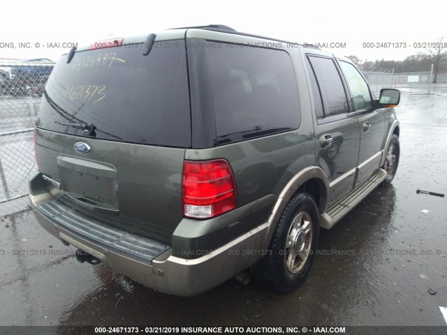 1FMFU18LX4LB31522 - 2004 FORD EXPEDITION EDDIE BAUER GREEN photo 4