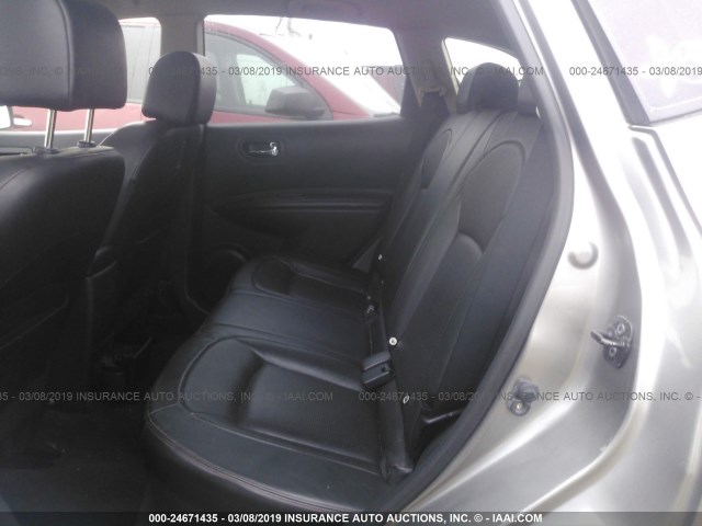 JN8AS5MV8AW601208 - 2010 NISSAN ROGUE S/SL/KROM GRAY photo 8