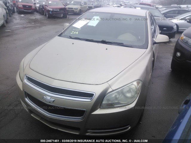 1G1ZJ57768F225903 - 2008 CHEVROLET MALIBU 2LT BEIGE photo 2