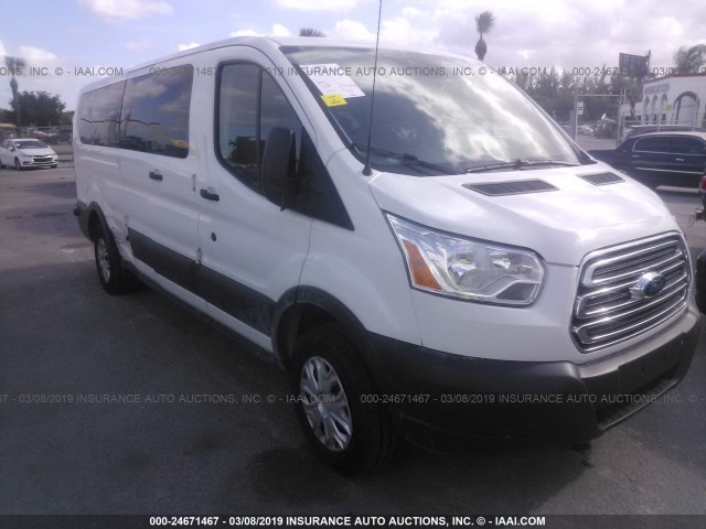 1FBZX2ZM6JKB03664 - 2018 FORD TRANSIT T-350 WHITE photo 1