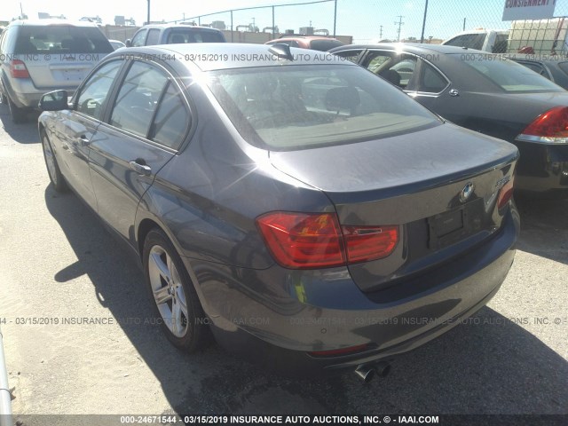 WBA3C1C57CF431497 - 2012 BMW 328 I SULEV GRAY photo 3