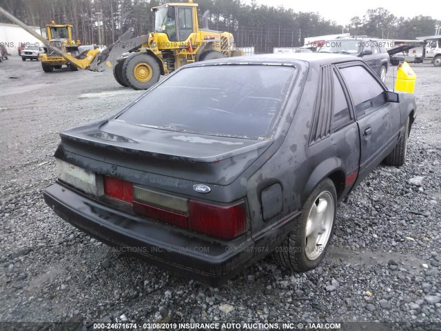 1FABP28M2FF212188 - 1985 FORD MUSTANG LX/GT GRAY photo 4