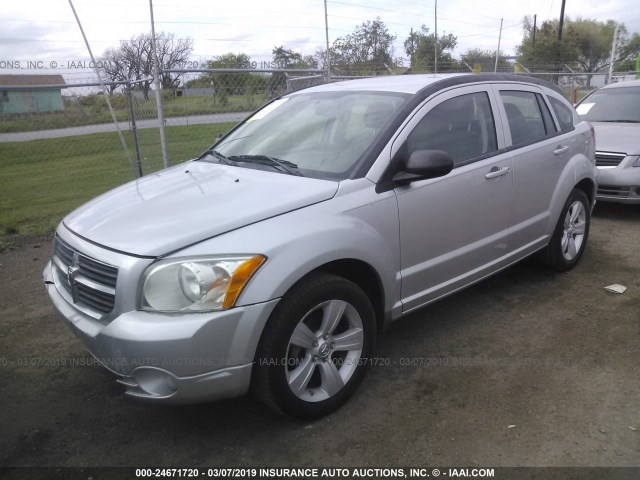 1B3CB3HA9BD247665 - 2011 DODGE CALIBER MAINSTREET GRAY photo 2