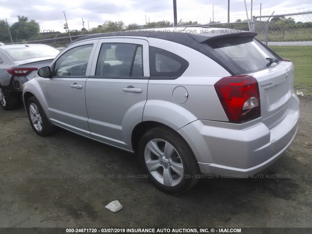 1B3CB3HA9BD247665 - 2011 DODGE CALIBER MAINSTREET GRAY photo 3