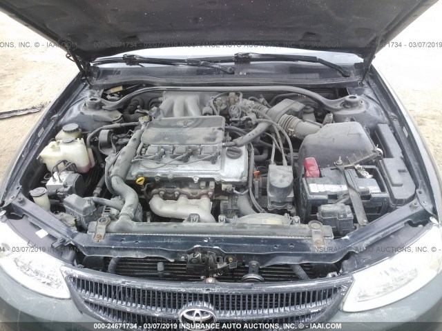 2T1CF28P8XC200066 - 1999 TOYOTA CAMRY SOLARA SE/SLE GREEN photo 10