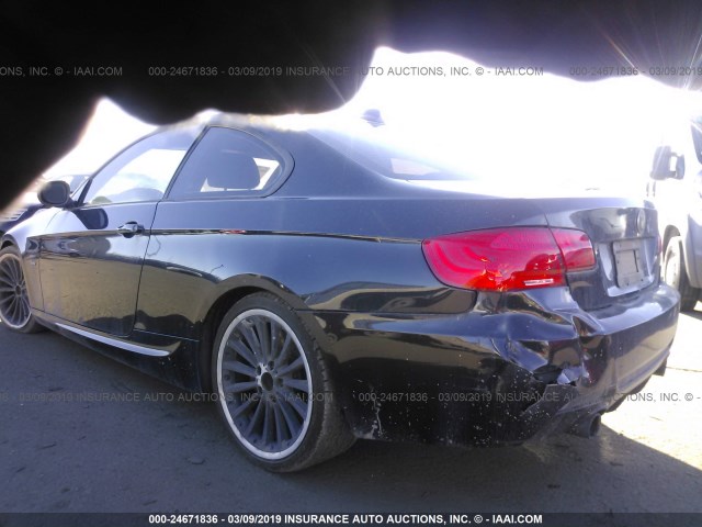 WBAKG1C56BE362712 - 2011 BMW 335 IS BLACK photo 6