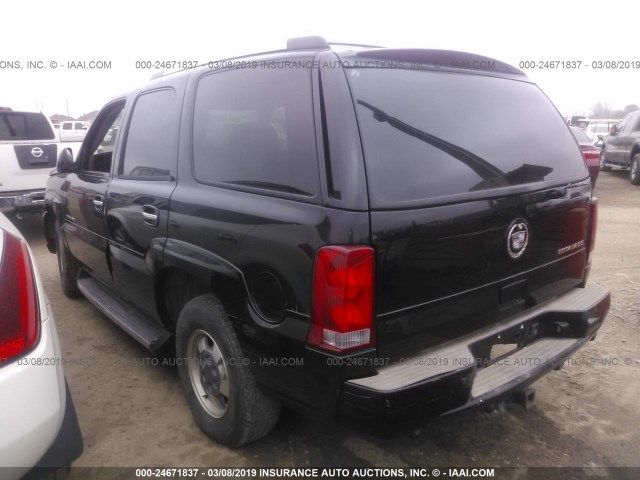 1GYEK63N34R210565 - 2004 CADILLAC ESCALADE LUXURY BLACK photo 3