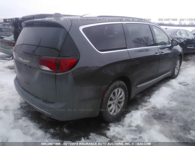 2C4RC1BG7KR583299 - 2019 CHRYSLER PACIFICA TOURING L GRAY photo 4