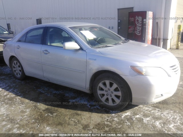 4T1BB46K69U093224 - 2009 TOYOTA CAMRY HYBRID SILVER photo 1