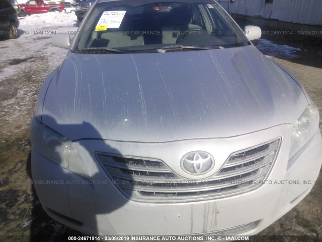 4T1BB46K69U093224 - 2009 TOYOTA CAMRY HYBRID SILVER photo 6