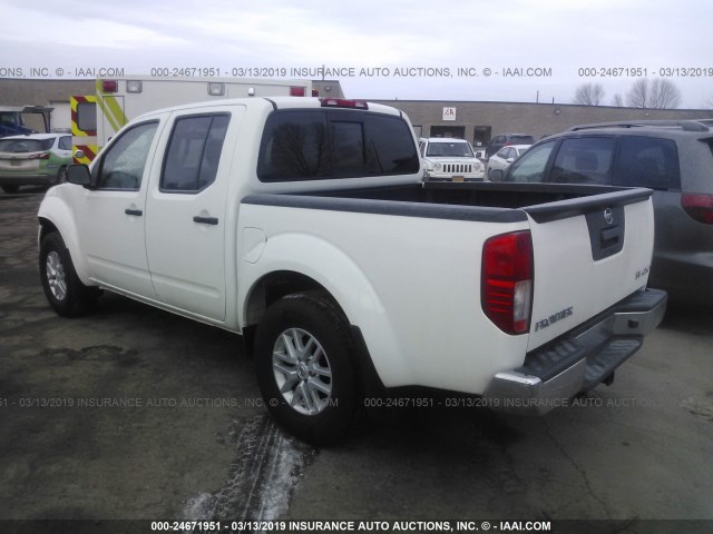 1N6AD0EV2KN719959 - 2019 NISSAN FRONTIER WHITE photo 3