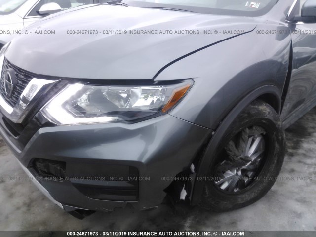 KNMAT2MV7KP514841 - 2019 NISSAN ROGUE GRAY photo 6