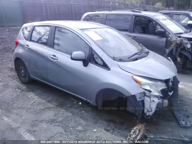 3N1CE2CP0EL394843 - 2014 NISSAN VERSA NOTE S/S PLUS/SV/SL SILVER photo 1