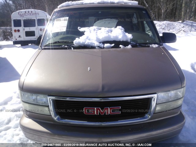 1GKEL19X43B516166 - 2003 GMC SAFARI XT GOLD photo 6